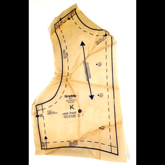 Vtg Simplicity 9051 Boy Girl Child Clown Costumes Halloween Sz 6-8 Cut Complete - Picture 8 of 15